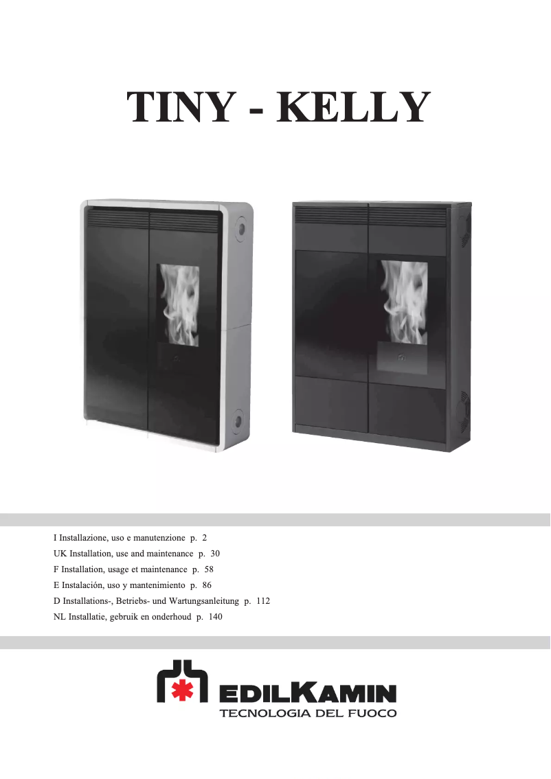 First page image of the manual for TINY