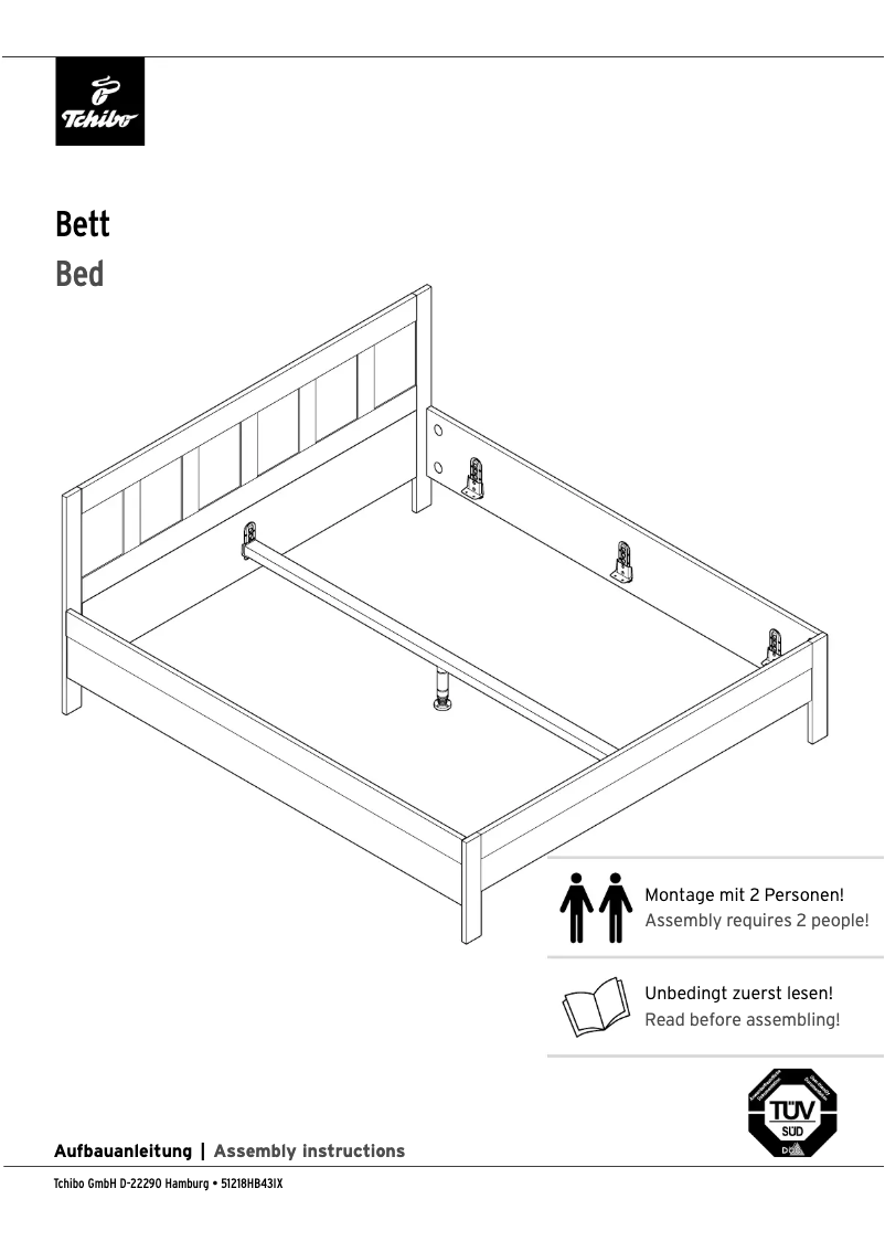 Page 1 of the manual User Manual Tchibo 257698