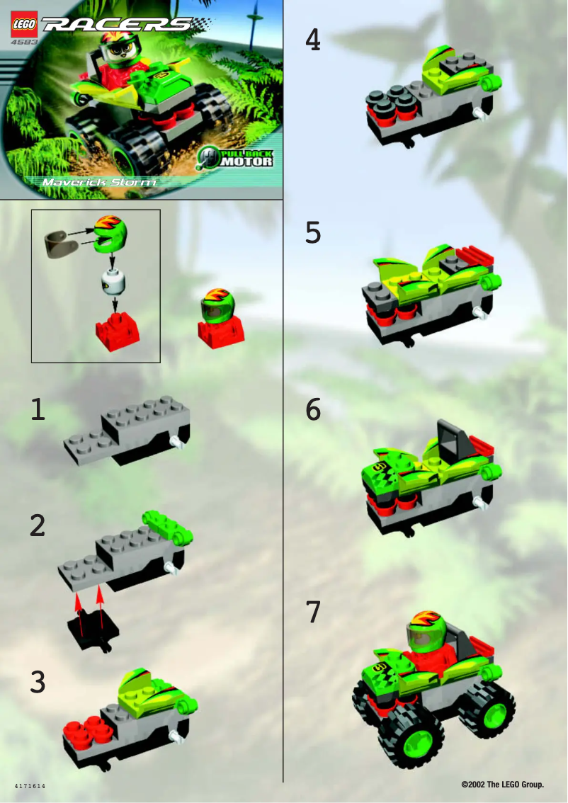 Page 1 of the manual User Manual Lego Maverick Storm
