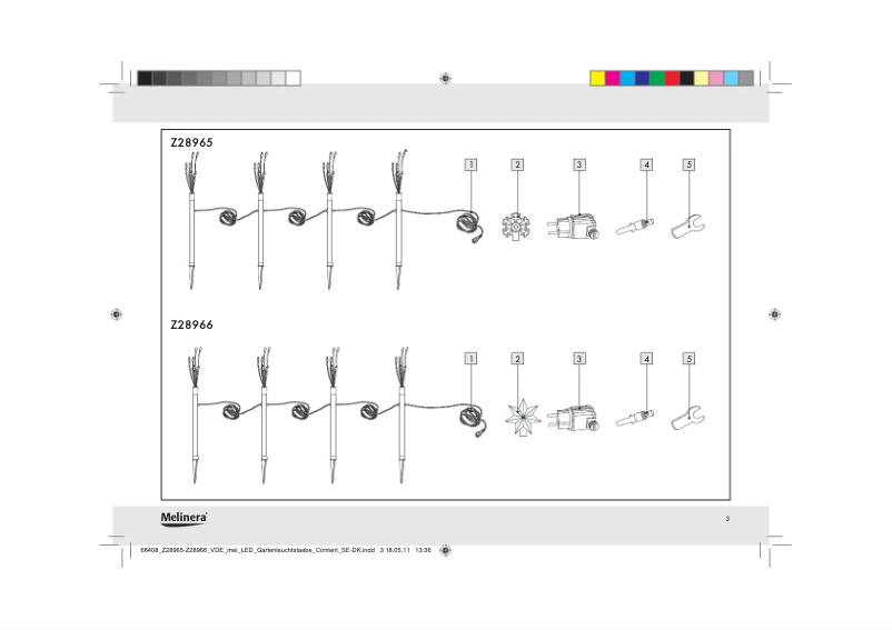 First page image of the manual for IAN 66408