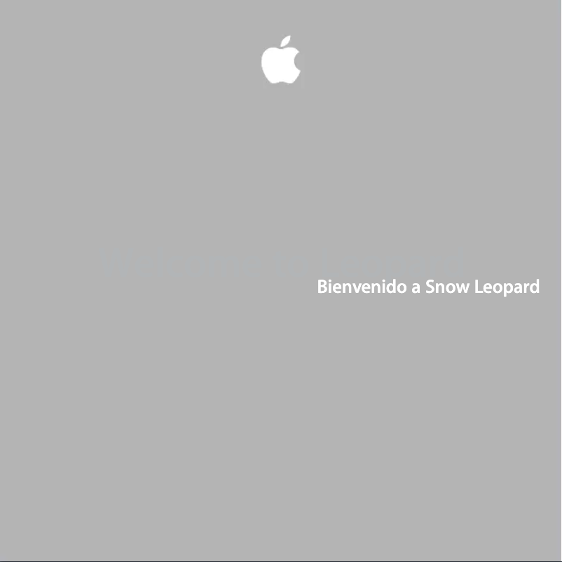 Page 1 of the manual User Manual Apple Mac OS X Snow Leopard