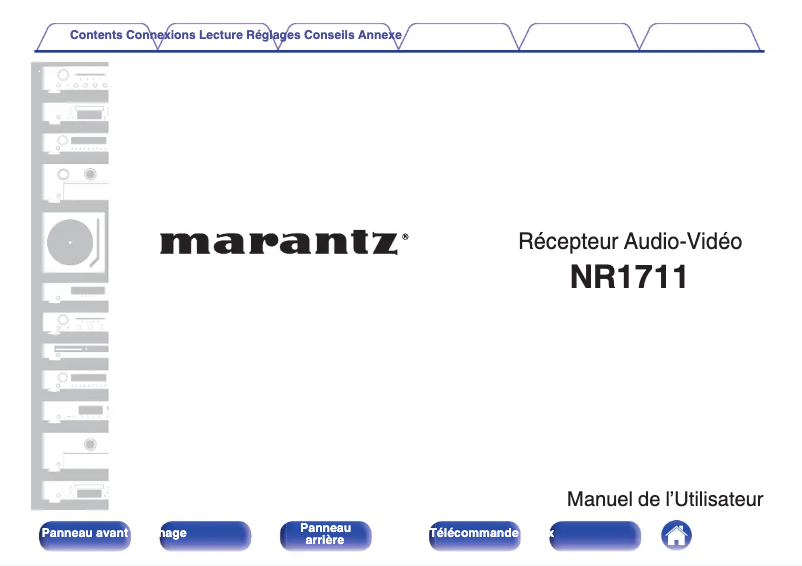 First page image of the manual for NR1711