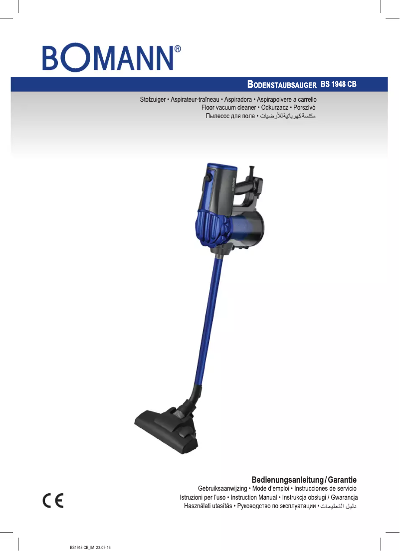 Page 1 of the manual User Manual Bomann BS 1948 CB