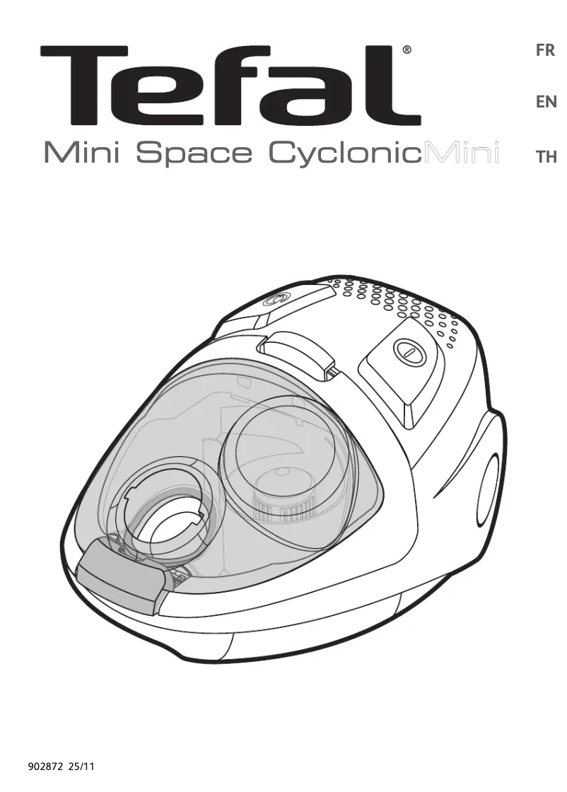 First page image of the manual for Mini Space Cyclonic TW332188