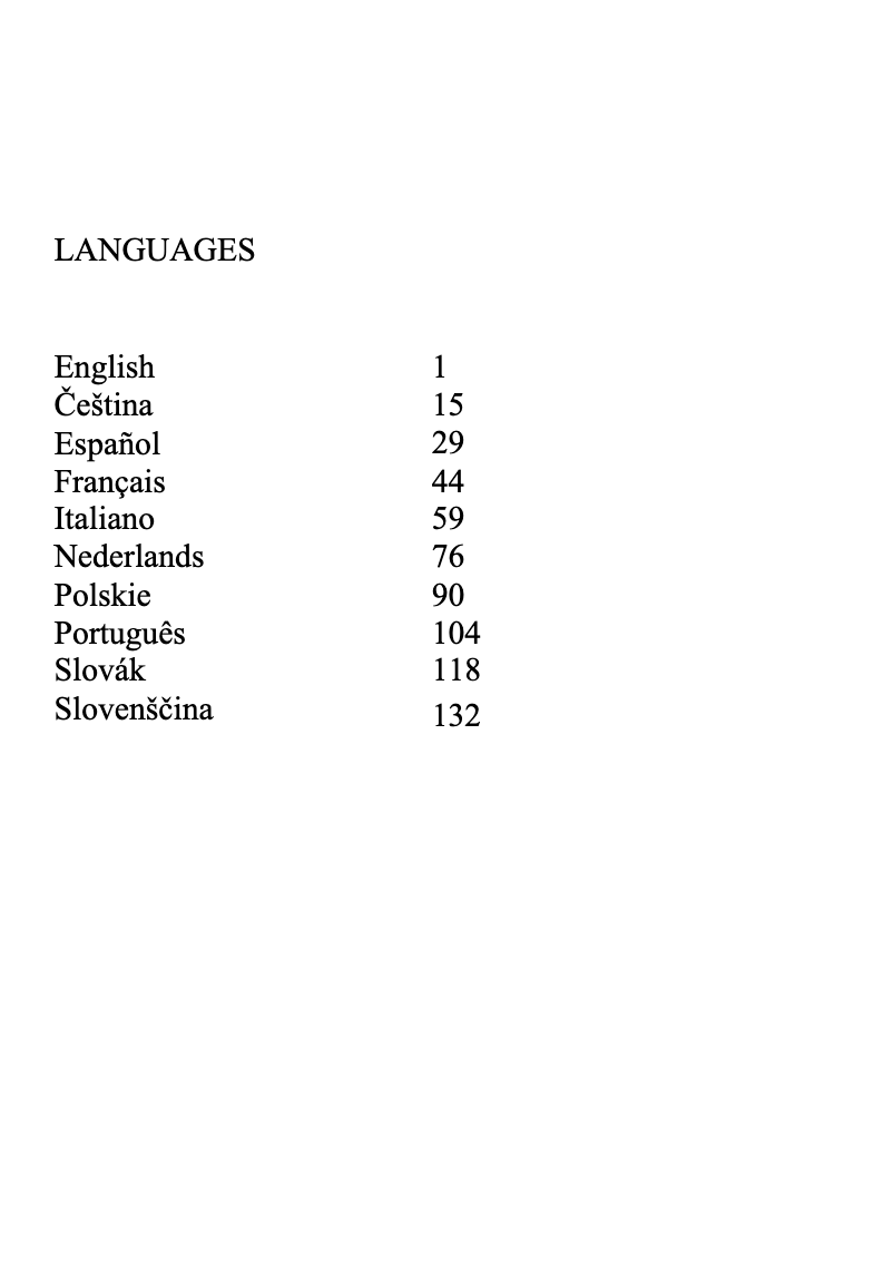 First page image of the manual for HWCB 45