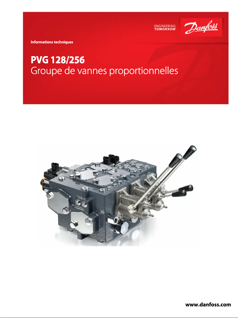 First page image of the manual for PVG 128