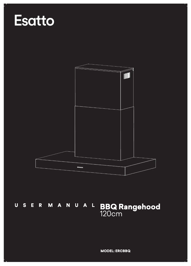 Page 1 of the manual User Manual Esatto ERCBBQ