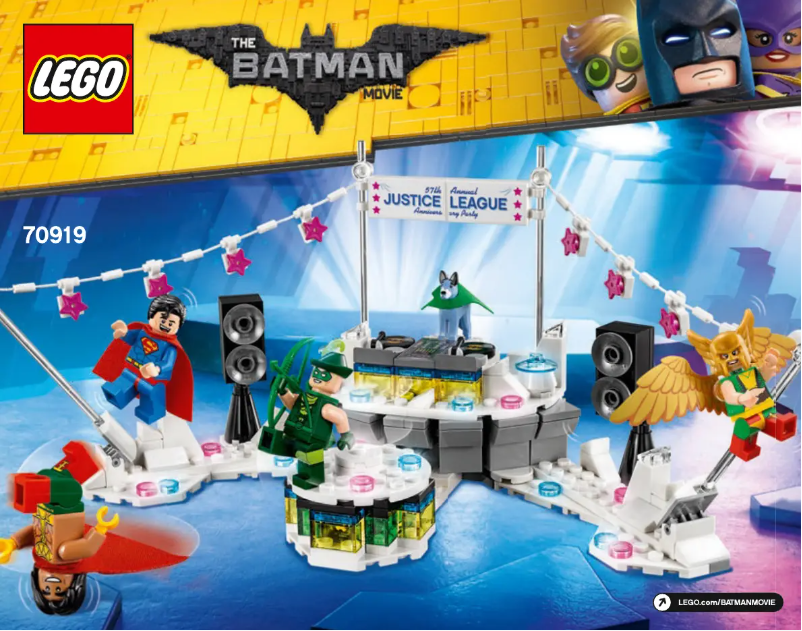 Page 1 of the manual User Manual Lego Batman Movie 70919