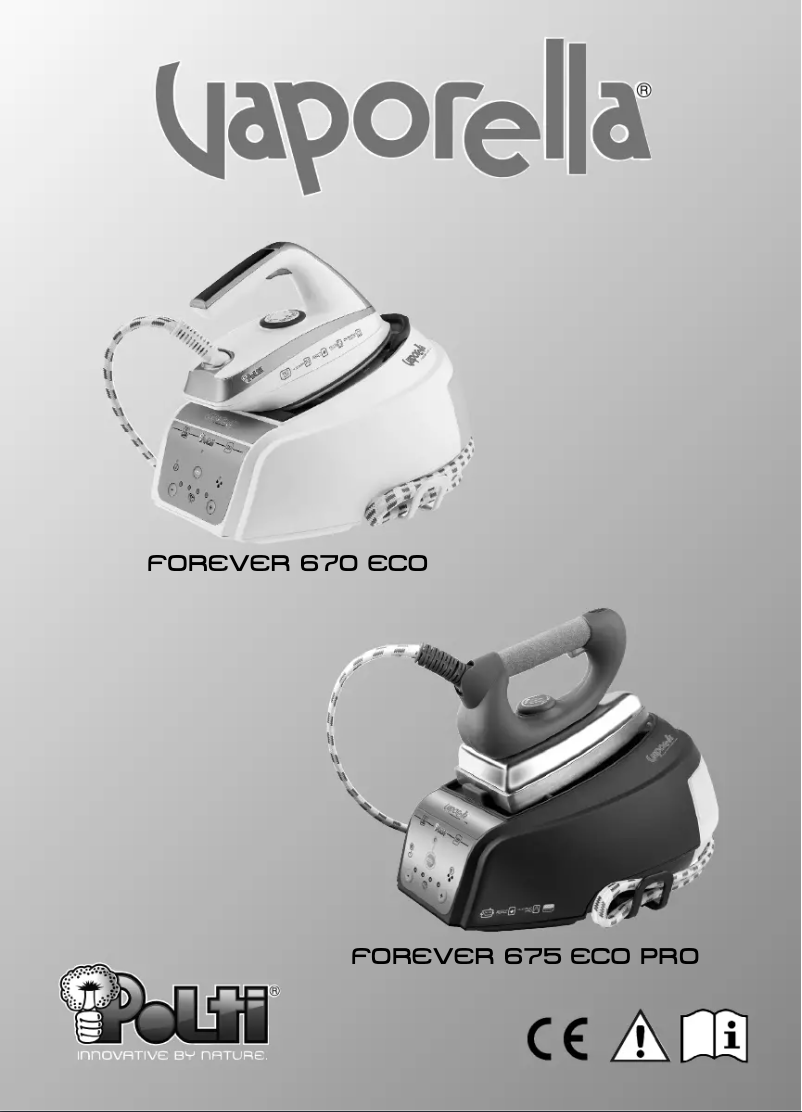 Page 1 of the manual User Manual Polti Forever 675 Eco Pro