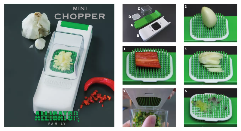 Page 1 of the manual User Manual Alligator Mini Chopper