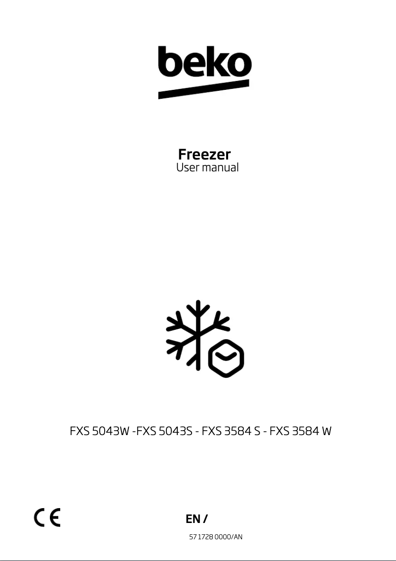 First page image of the manual for FXS3584