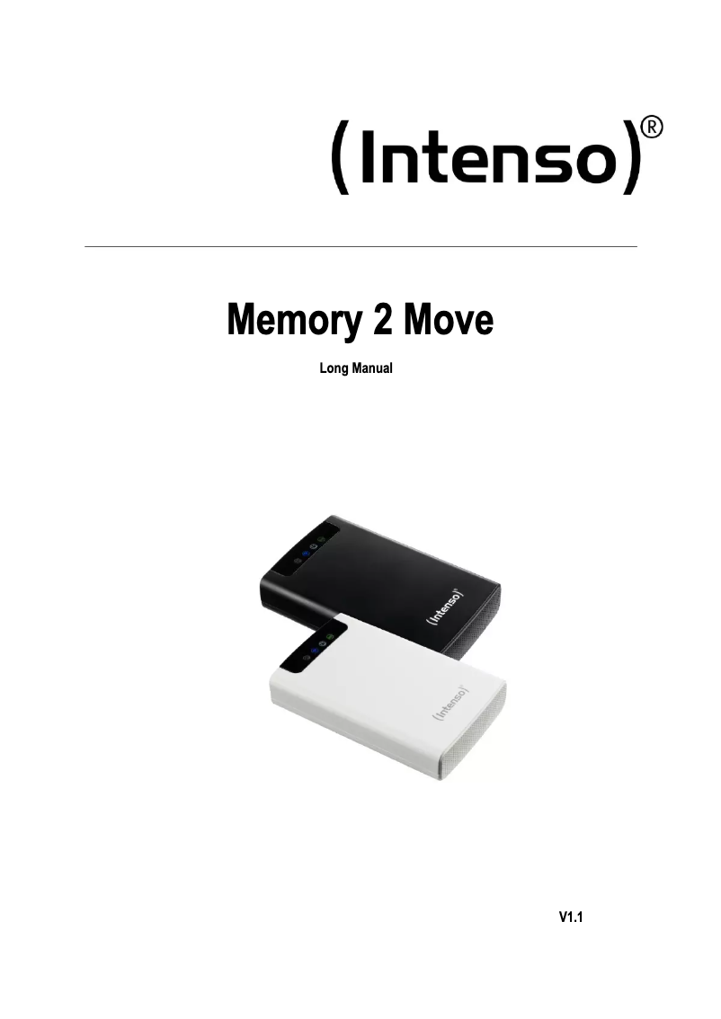 First page image of the manual for Memory 2 Move