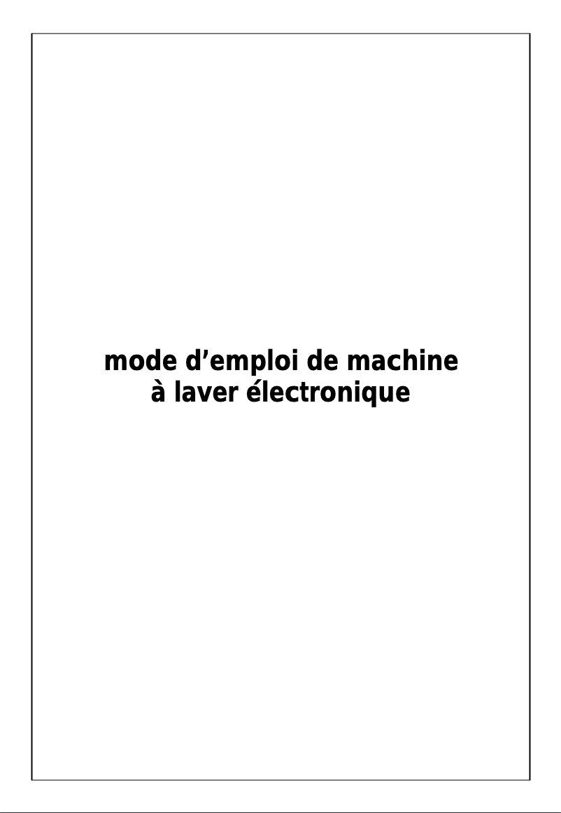 First page image of the manual for ALF1207W
