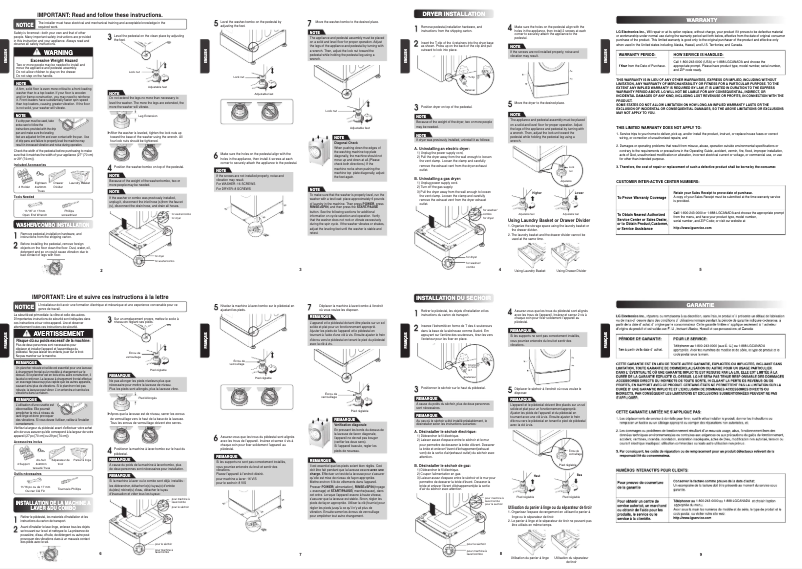 First page image of the manual for WDP6B