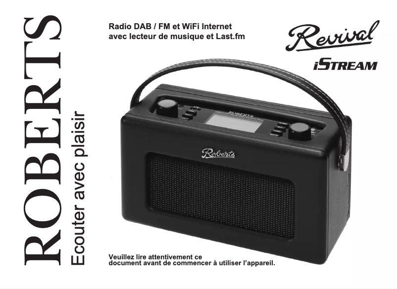 First page image of the manual for Revival iStream