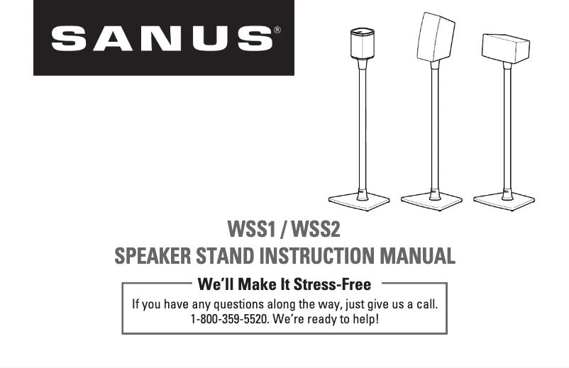 First page image of the manual for WSS1