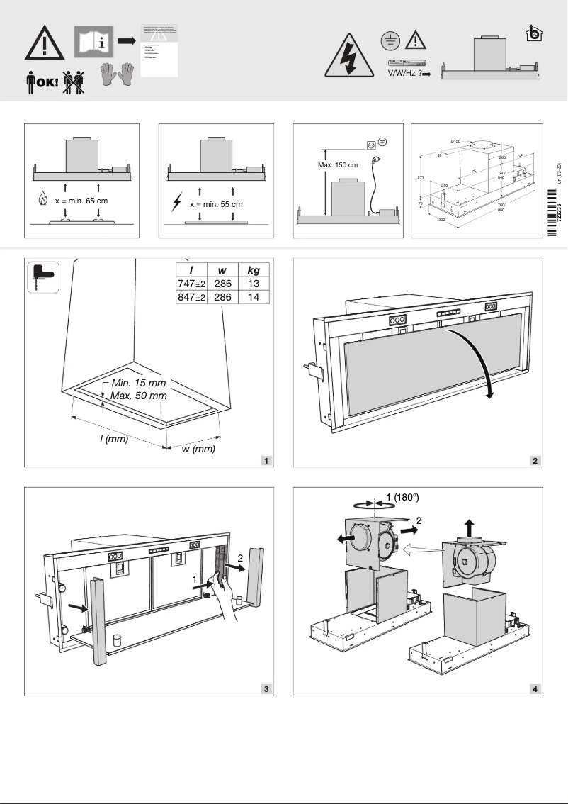 Page 1 of the manual User Manual Asko CBB861S