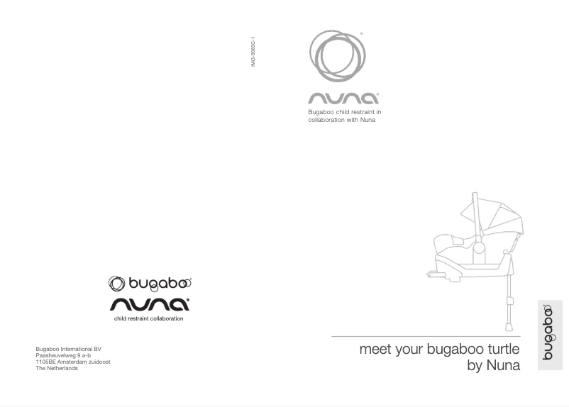 First page image of the manual for Turtle by Nuna
