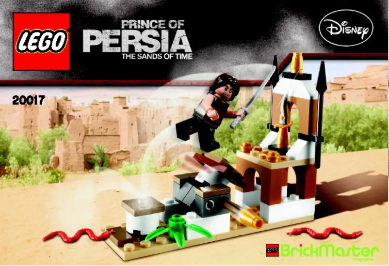 Page 1 of the manual User Manual Lego Prince of Persia Daggar Trap