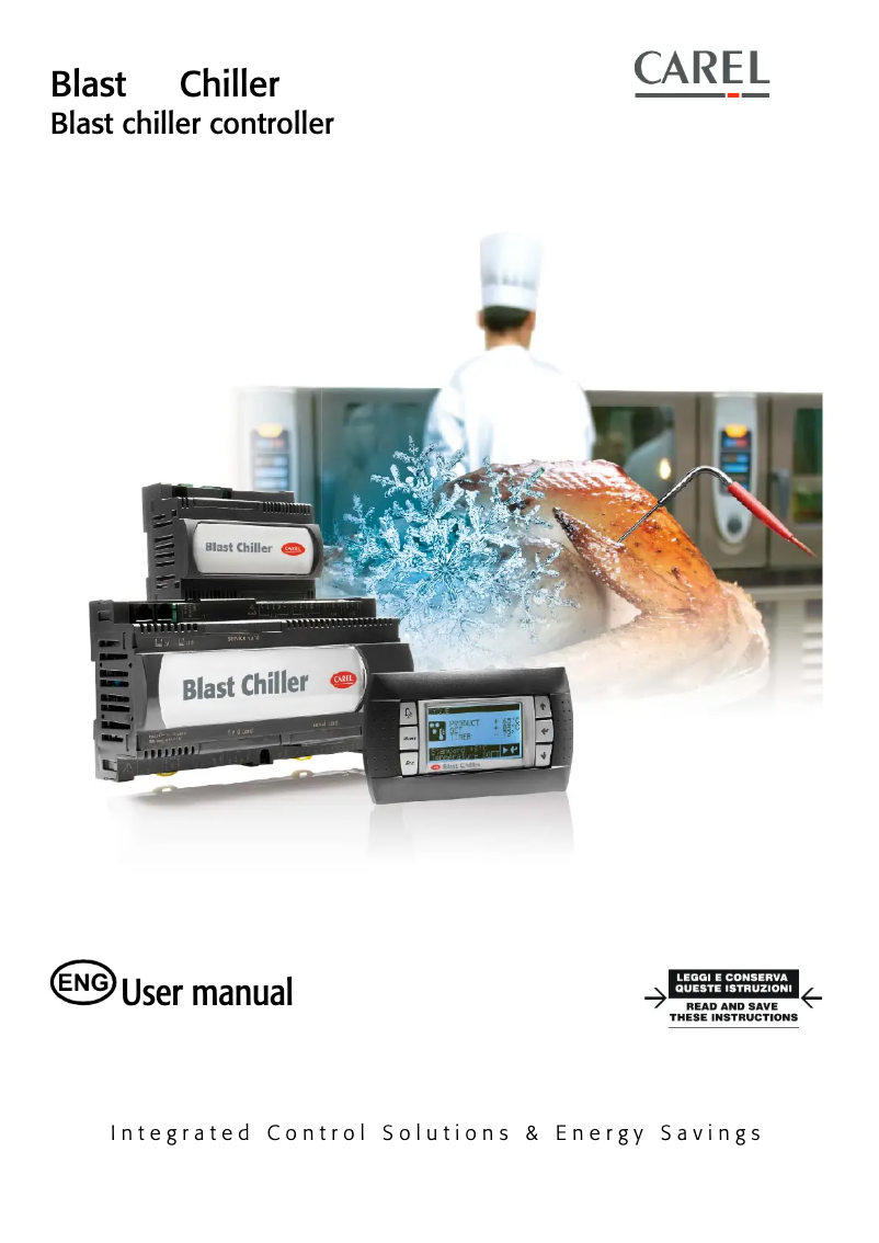 First page image of the manual for Blast Chiller