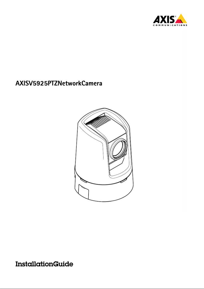 First page image of the manual for V5925