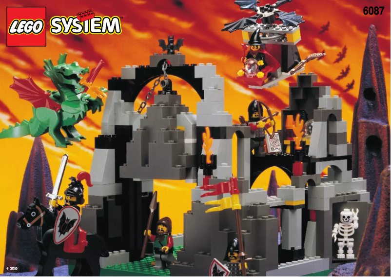 Page 1 of the manual User Manual Lego Castle 6087