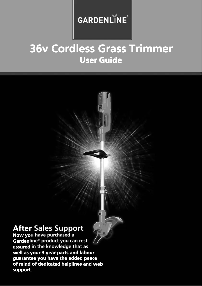 First page image of the manual for GL-CT 36 Li