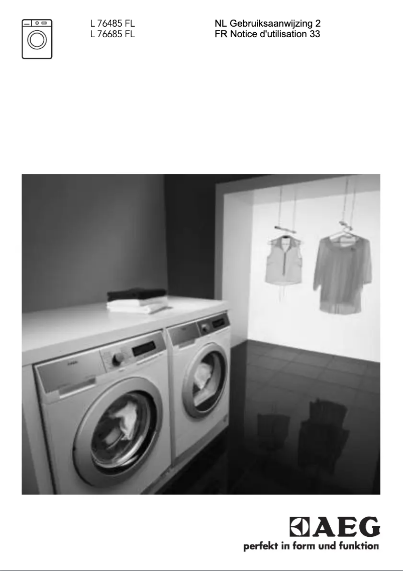 First page image of the manual for LAVAMAT L76485FL