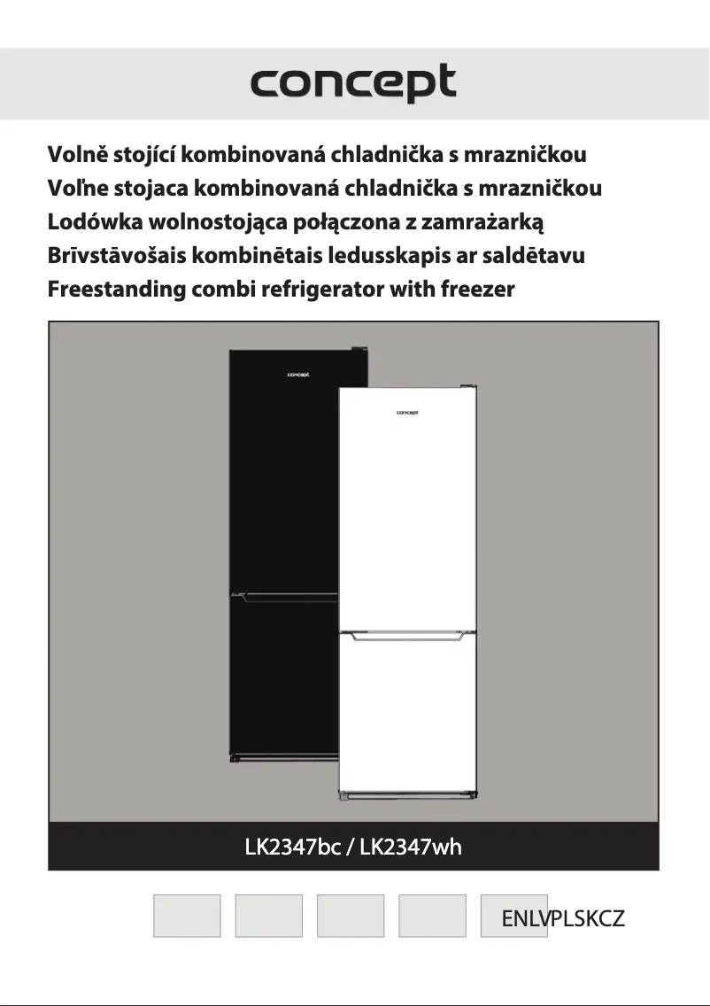 Page 1 of the manual User Manual Concept LK2347bc