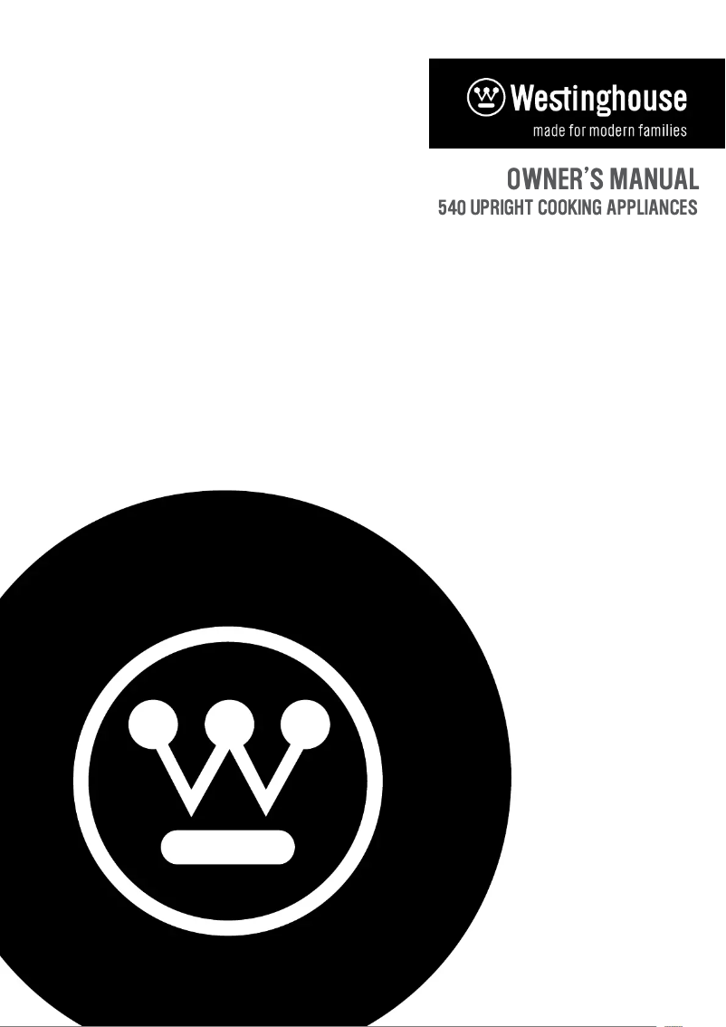 First page image of the manual for GUK527W