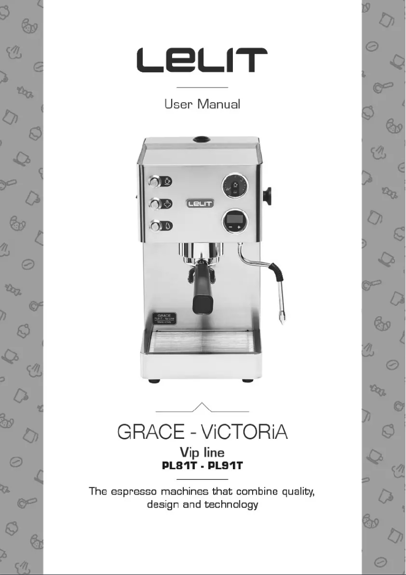 First page image of the manual for Grace