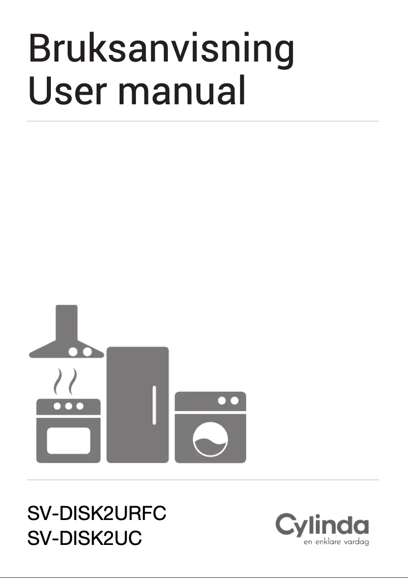 Page 1 of the manual User Manual Cylinda SV-DISK2URFC