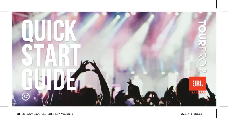 First page image of the manual for Tour Pro 2