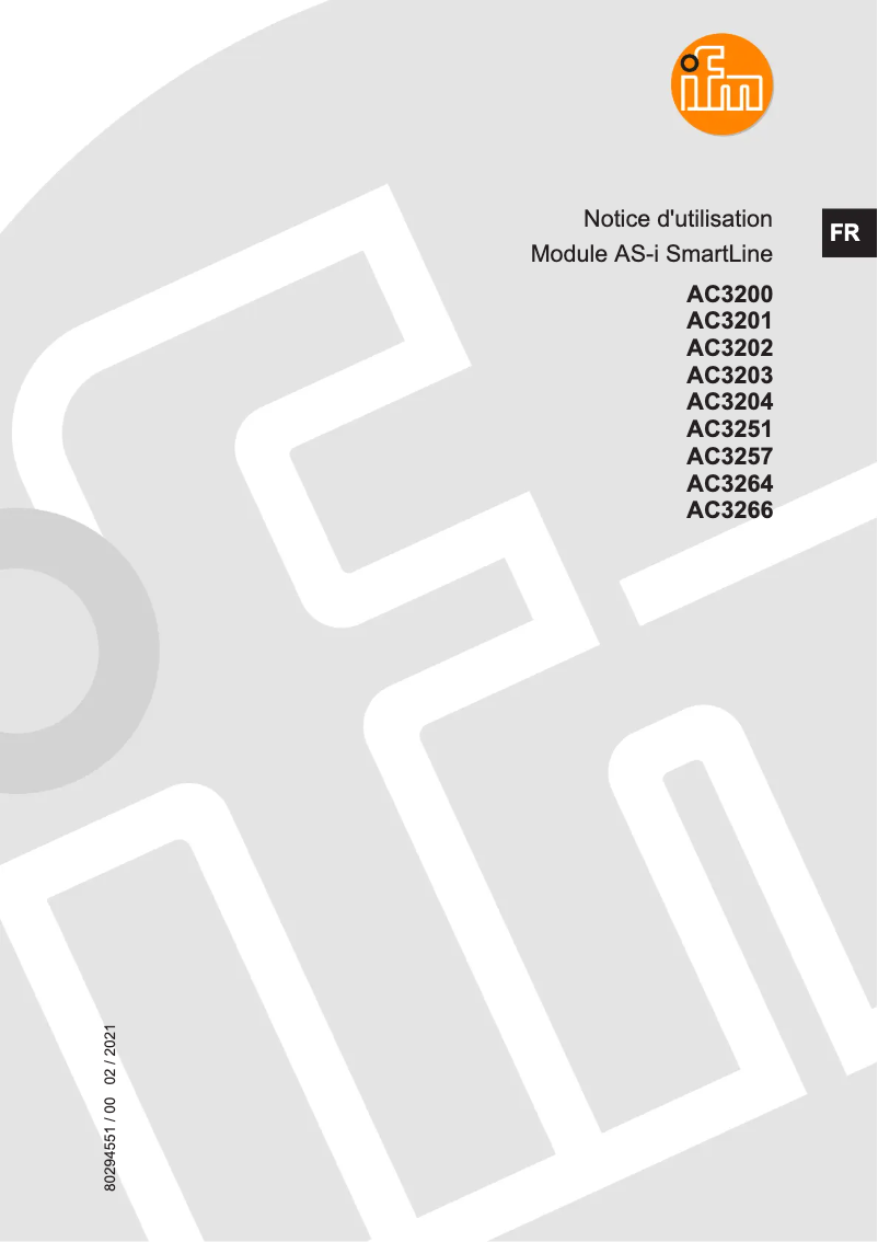 First page image of the manual for AC3201