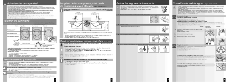 First page image of the manual for 3TS864BC