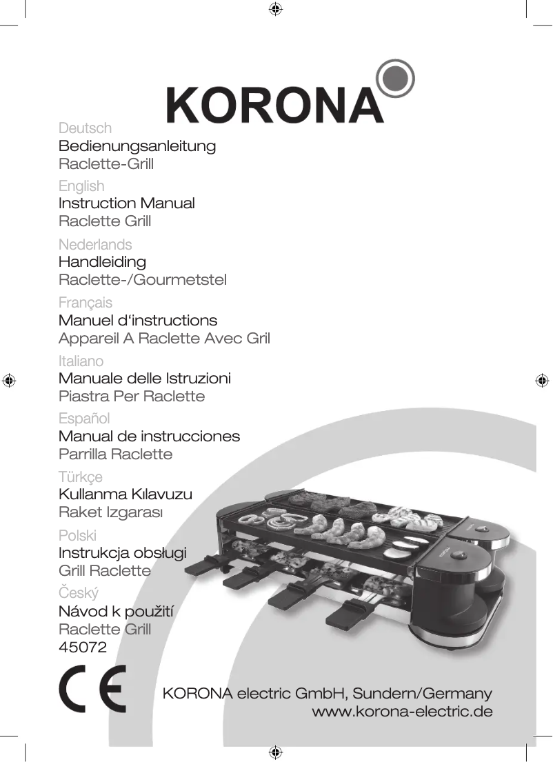 Image de la première page du manuel de l'appareil 45072