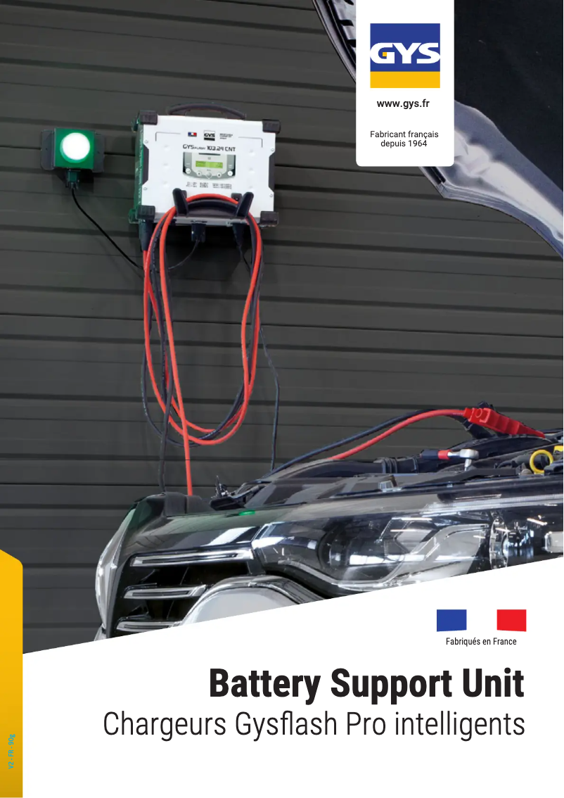 Page 1 of the manual Brochure GYS Smart USB Module