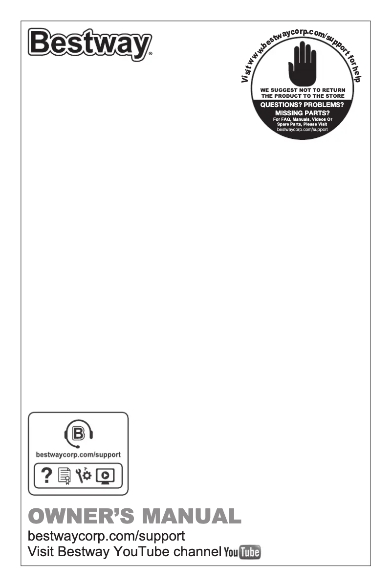 First page image of the manual for Steel Pro MAX 5613A