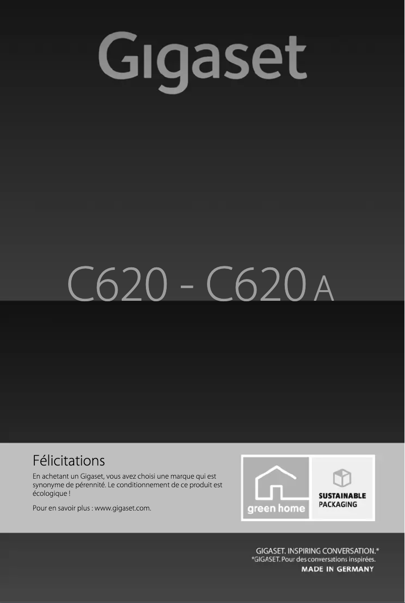 First page image of the manual for C620