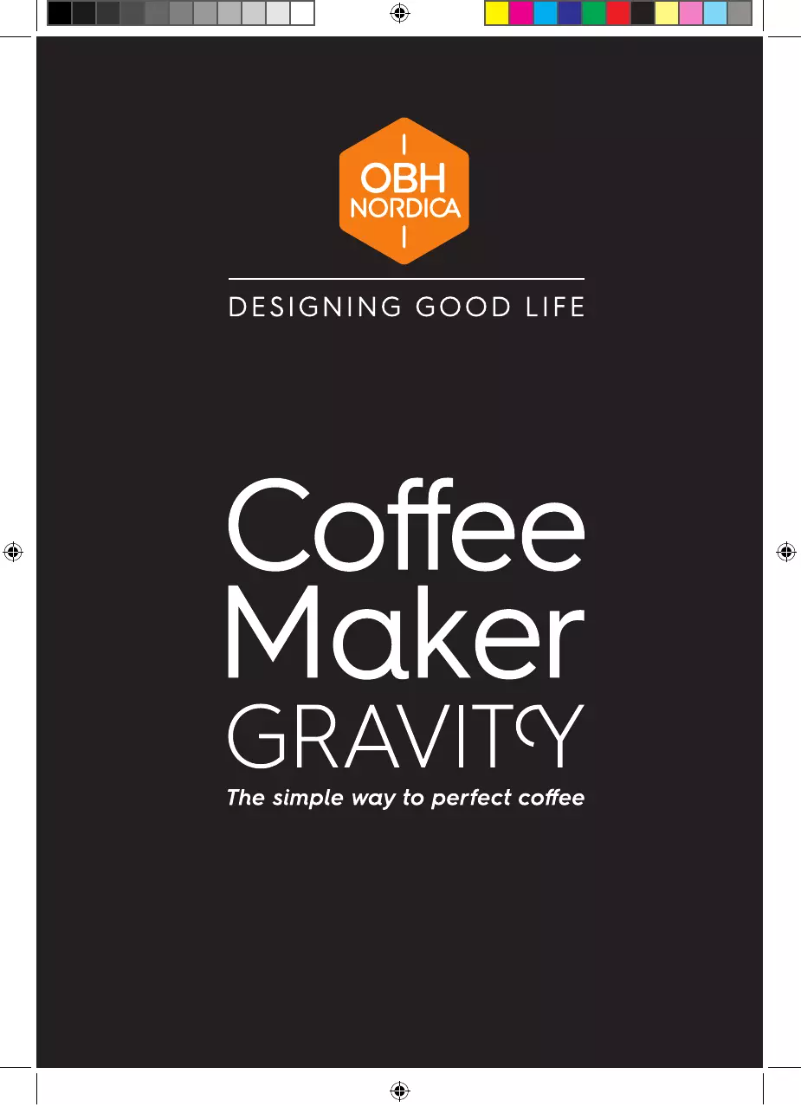 Page 1 of the manual User Manual OBH Nordica Gravity Steel 2305