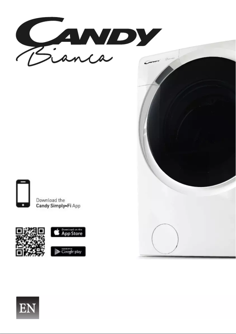 Page 1 of the manual User Manual Candy BWM 149PH7R/1-80