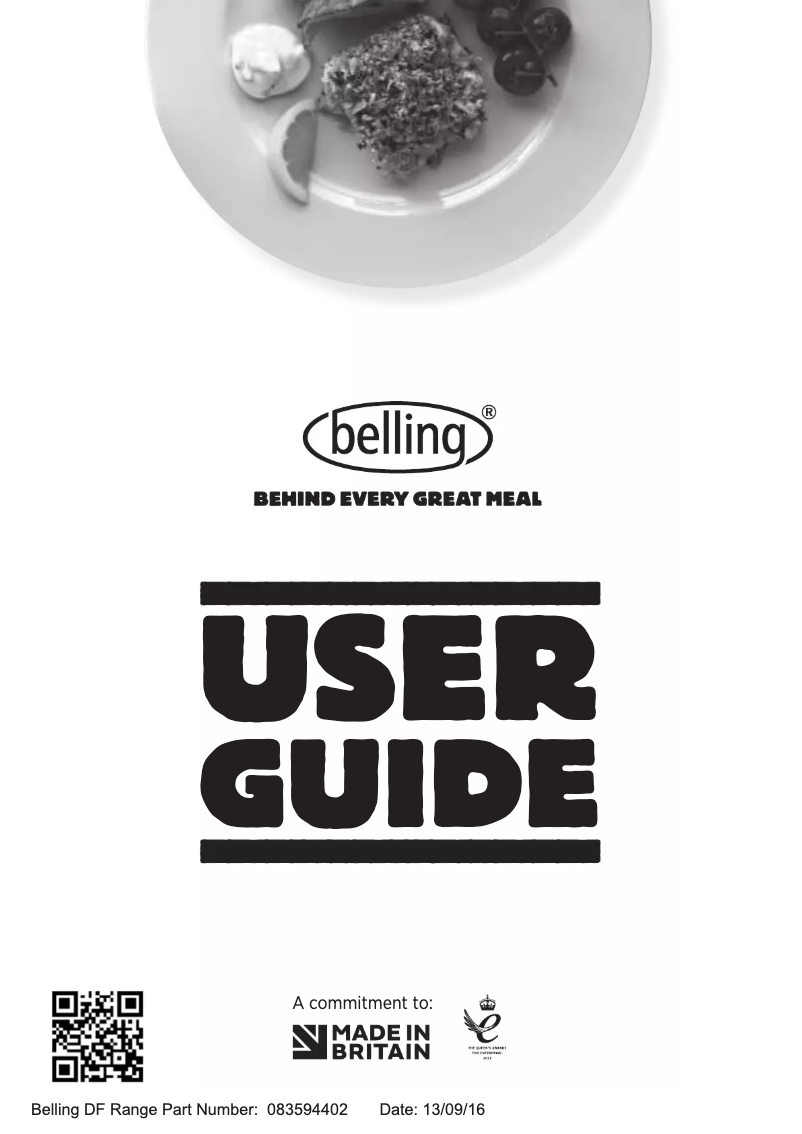 First page image of the manual for Farmhouse 90 DFT