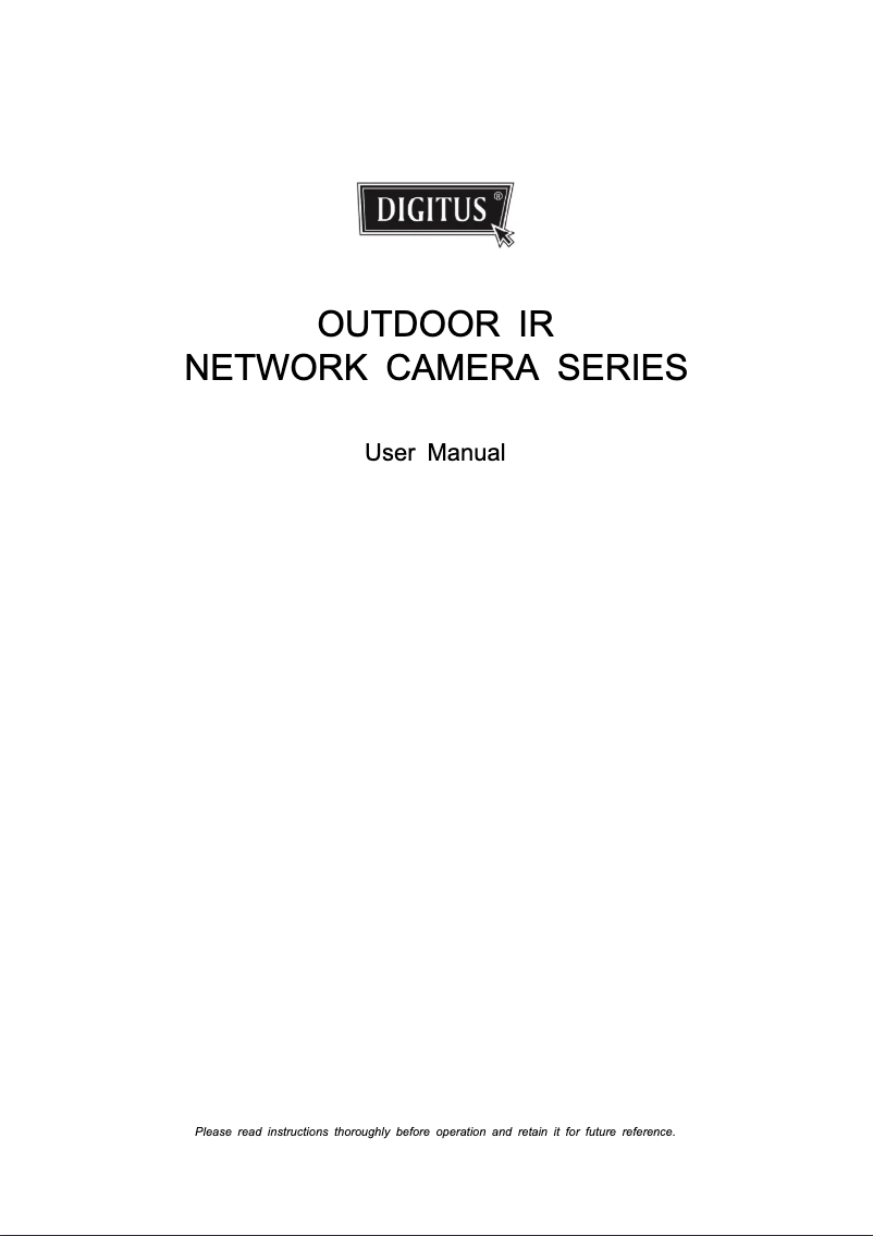 First page image of the manual for DN-16059