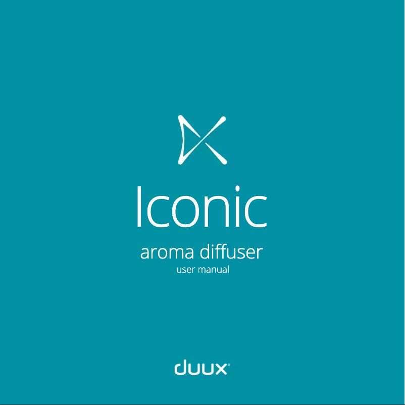 Page 1 of the manual User Manual Duux Iconic DXAD01