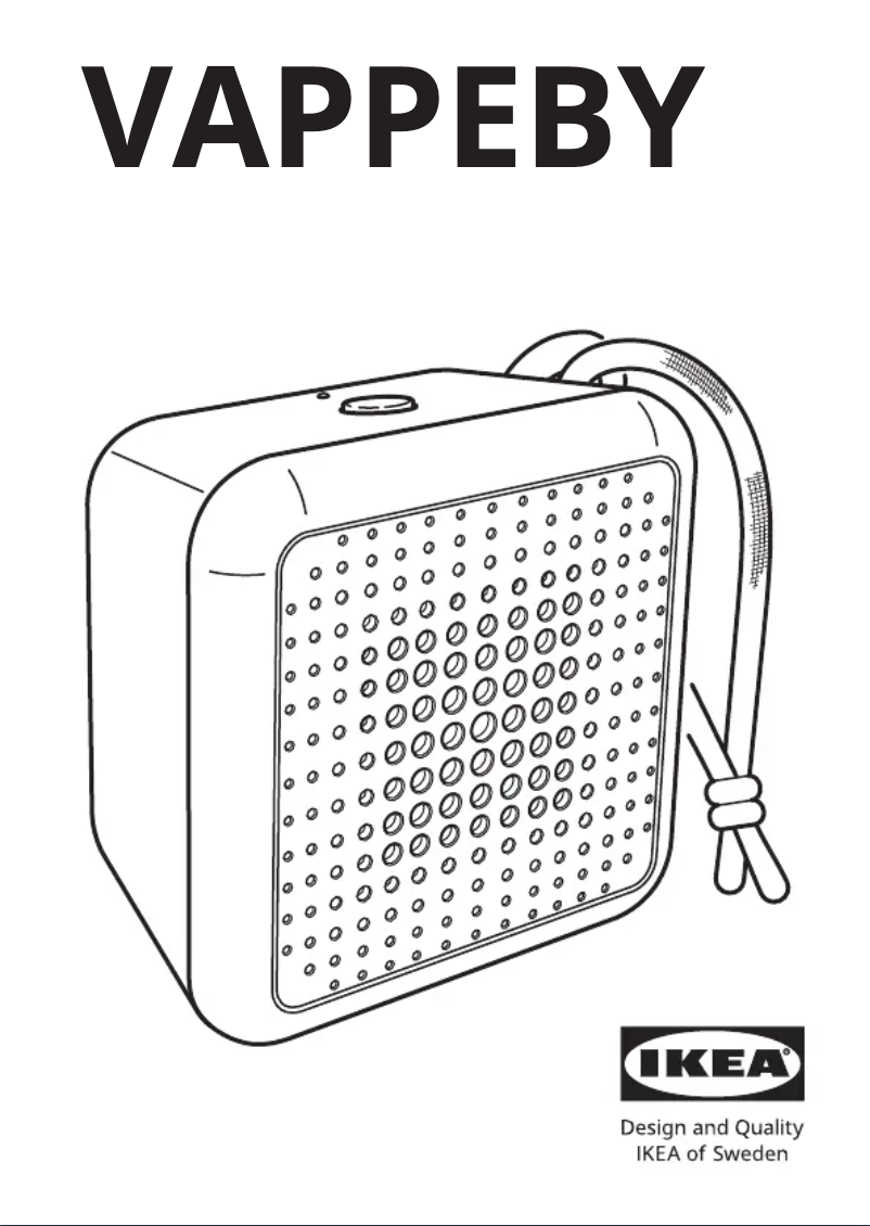 First page image of the manual for VAPPEBY 505.371.88