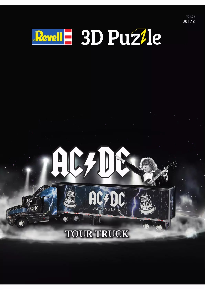 Page 1 of the manual User Manual Revell AC/DC Tour Truck
