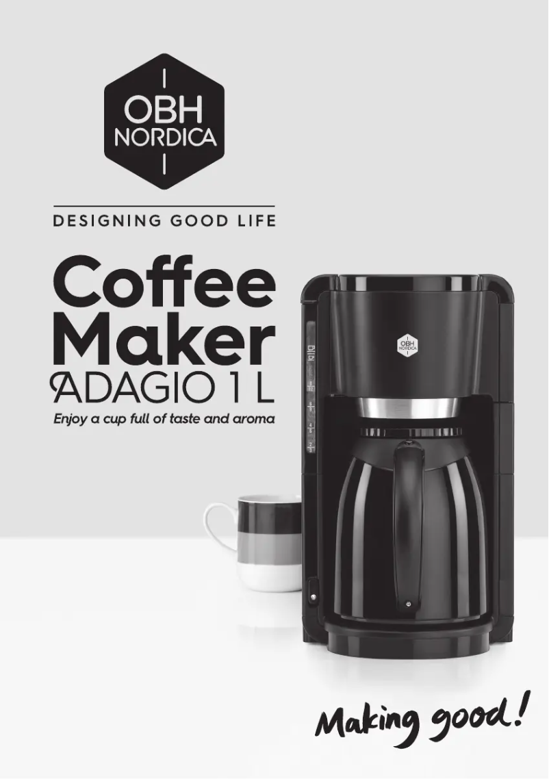 First page image of the manual for Adagio OP3808S0