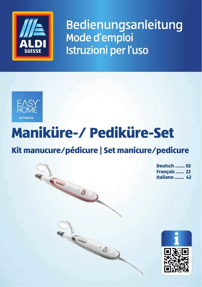 Page 1 of the manual User Manual Easy Home GT-MP-06