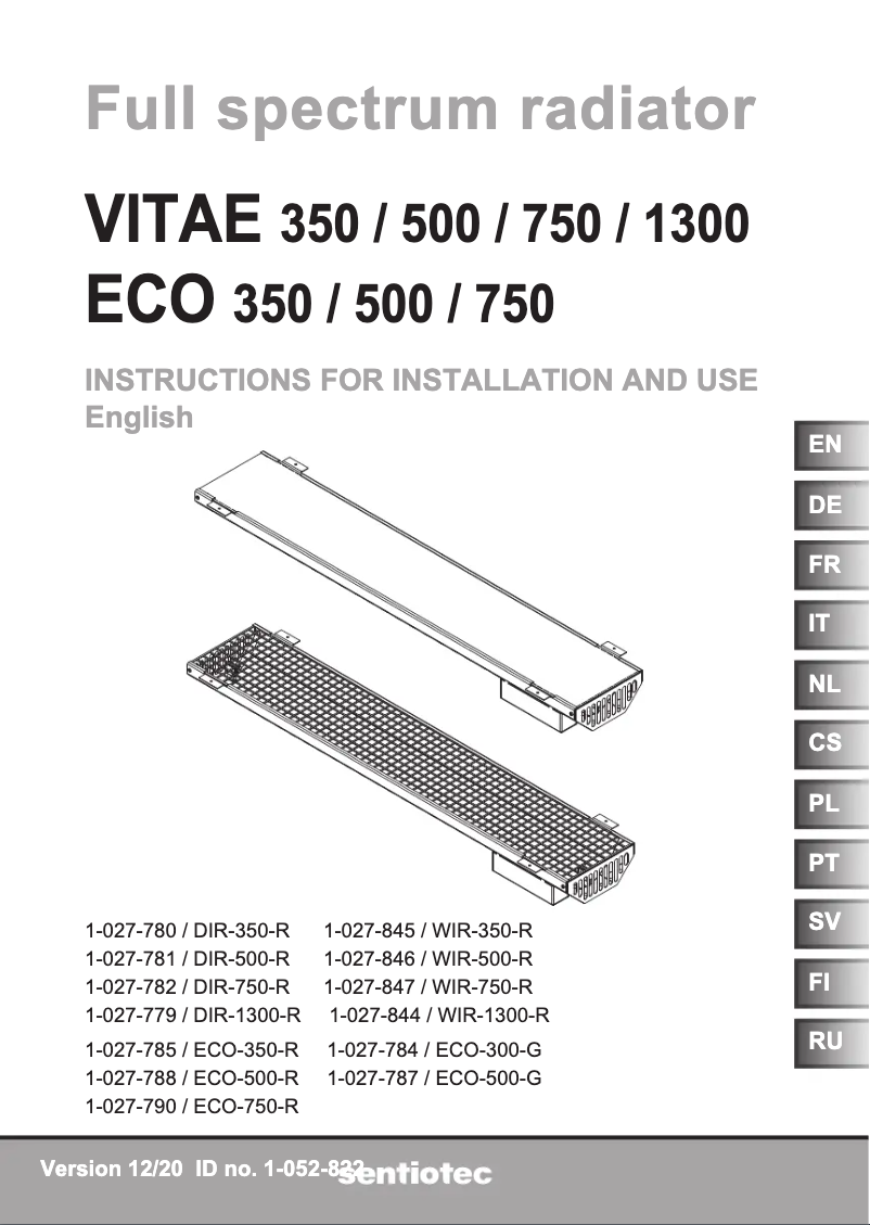 Page 1 de la notice Manuel utilisateur Harvia Wave.com4 DIR-350-R
