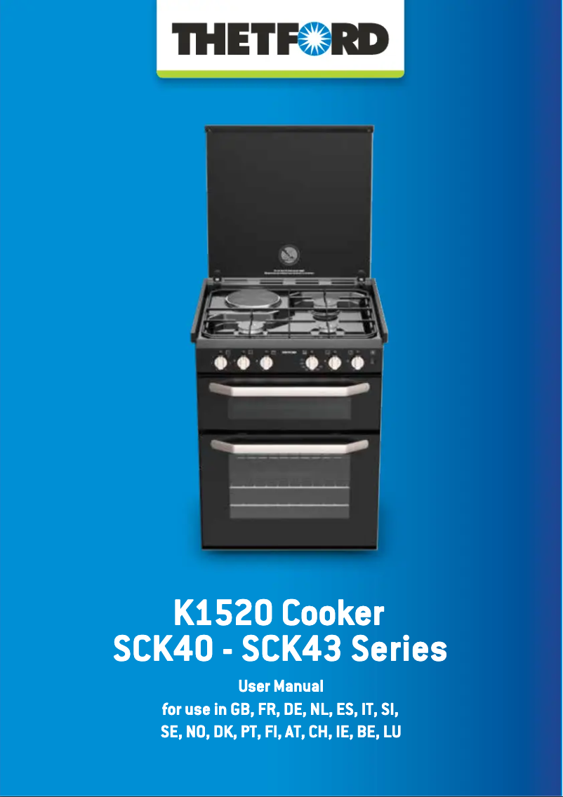 First page image of the manual for K1520